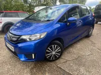 Used Honda Jazz S 102 HP (75 kW) 2017 Blue Hatchback