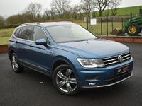 Used VW Tiguan Allspace Match 150 HP (110 kW) 2021 Blue SUV