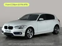 Used BMW 118 Sport Line 136 HP (100 kW) 2017 White Hatchback
