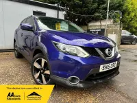 Used Nissan Qashqai N-TEC 110 HP (80 kW) 2015 Blue SUV