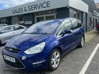 Used Ford S-MAX Titanium 140 HP (102 kW) 2015 Blue MPV