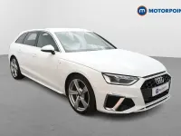 Begagnad Audi A4 S-Line 2023 Vit Kombi