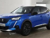 Used Peugeot 2008 Premium 100 kW (136 HP) 2022 Blue SUV