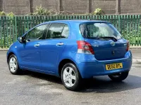 Used Toyota Yaris 2010 Blue Hatchback