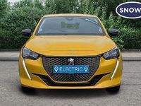 Used Peugeot e-208 Allure 100 kW (136 HP) 2021 Yellow Hatchback