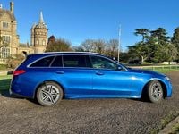 Used Mercedes C300 AMG line 2022 Blue Estate