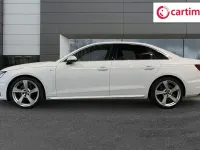 Used Audi A4 S-Line 150 HP (110 kW) 2022 White Sedan