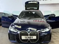 Used BMW i4 M Sport 250 kW (340 HP) 2022 Blue Sedan