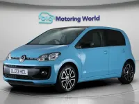 Begagnad VW up! R-line 65 HK (47 kW) 2023 Blå Halvkombi