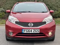 Używany Nissan Note Acenta 90 KM (66 kW) 2014 Czerwony Hatchback