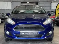 Used Ford Fiesta Zetec 2017 Blue Hatchback