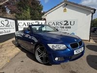 Used BMW 320 Cabriolet M Sport 2012 Blue Cabriolet