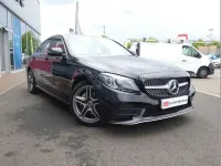 Used Mercedes C200 AMG Line Premium 180 HP (132 kW) 2019 Black Sedan