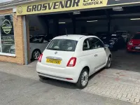 Used Fiat 500 Lounge 69 HP (50 kW) 2015 White Hatchback