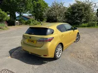 Used Lexus CT200h 2011 Yellow Hatchback