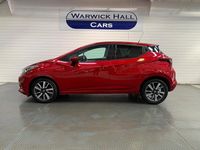 Used Nissan Micra N-Connecta 2017 Red Hatchback