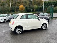 Used Fiat 500 Lounge 85 HP (62 kW) 2013 White Hatchback