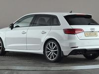 Used Audi A3 Black Edition 150 HP (110 kW) 2019 White Sedan