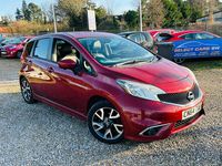 Used Nissan Note Tekna 90 HP (66 kW) 2014 Red Hatchback