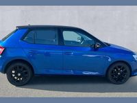 Used Skoda Fabia Colour Edition 60 HP (44 kW) 2021 Race blue metallic black magi  Hatchback
