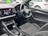 Used Skoda Karoq SportLine 140 HP (102 kW) 2019 Race blue metallic SUV