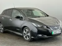 Used Nissan Leaf Tekna 110 kW (150 HP) 2020 Black Hatchback
