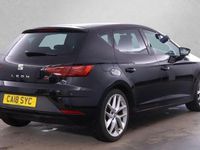 Used Seat Leon FR 125 HP (91 kW) 2018 Black Hatchback
