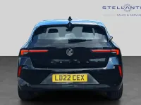 Used Vauxhall Astra Design Edition 128 HP (94 kW) 2022 Black Hatchback