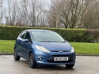 Used Ford Fiesta Zetec 2009 Blue Hatchback