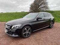 Used Mercedes C200 Premium Plus 2018 Black Estate