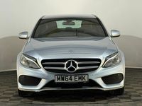 Used Mercedes C220 AMG line 170 HP (125 kW) 2014 Silver Sedan