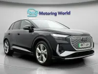 Used Audi Q4 e-tron S-Line 150 kW (204 HP) 2022 Black SUV