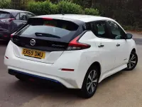 Used Nissan Leaf Acenta 110 kW (150 HP) 2020 White Hatchback