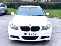 Begagnad BMW 320 Sport Line 184 HK (135 kW) 2012 Vit Kombi