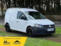 Begagnad VW Caddy Startline 2019 Vit Minibuss