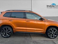 Used Skoda Karoq SportLine 150 HP (110 kW) 2023 Pheonix orange metallic SUV