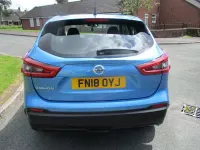 Used Nissan Qashqai Acenta 2018 Blue SUV