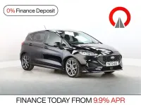 Used Ford Fiesta ST-Line 125 HP (91 kW) 2023 Black Hatchback