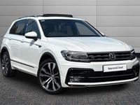Used VW Tiguan R-line 150 HP (110 kW) 2019 White SUV
