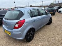 Used Vauxhall Corsa Design Edition 89 HP (65 kW) 2008 Blue Hatchback