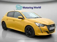 Używany Peugeot 208 Allure 100 KM (73 kW) 2020 Żółty Hatchback