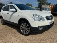 Used Nissan Qashqai +2 N-TEC 2009 White SUV