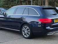 Used Mercedes C250 Premium 2015 Blue Estate