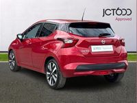 Used Nissan Micra Tekna 91 HP (66 kW) 2021 Red Hatchback