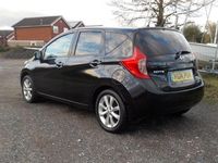 Used Nissan Note Tekna 90 HP (66 kW) 2014 Black MPV