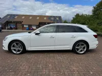 Used Audi A4 S-Line 2016 White Estate