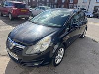 Used Vauxhall Corsa 2009 Black Hatchback