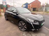 Used Peugeot e-208 GT-line 2020 Black Hatchback
