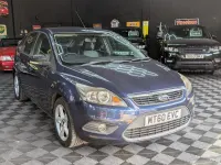 Used Ford Focus Zetec 98 HP (72 kW) 2010 Blue Hatchback