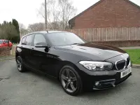 Used BMW 116 Sport Line 2016 Black Hatchback